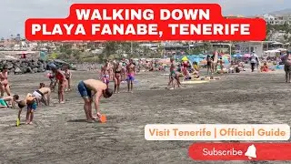 Walking down Playa Fanabe, Tenerife - 17 July 2022 at 1PM | Visit Tenerife Official Guide