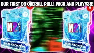FAN APPRECIATION PACKS! OUR FIRST 99 OVERALL PULL! PACK AND PLAY EPISODE 38! | MADDEN 21