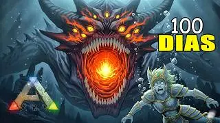 I SPENT 100 DAYS in SUBNAUTICA but it's ARK SURVIVAL EVOLVED...