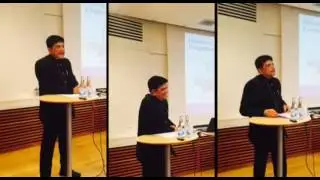 Выступление на круглом столе по интеллектуальным сетям и энергетическим решениям в Стокгольме, Швеция