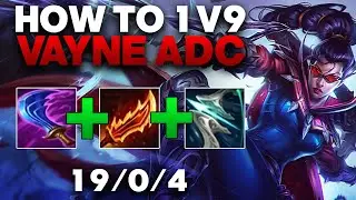 Vayne ADC Gameplay - The Best Vayne Build In Season 11 | League of Legends