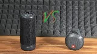 Портативная Беспроводная колонка JBL Clip + plus vs SoundPEATS P4