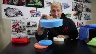 Goshineon.Com/shop foam pads for wax and metal polish.