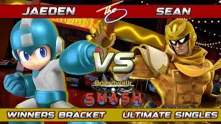 Boardwalk Smash #91 Winners Pools - JAEDEN (Mega Man) Vs. Sean (Captain Falcon) Smash Ultimate SSBU