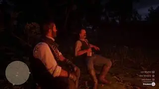 Red Dead Redemption 2 - Campfire Drunk (Random Encounter)