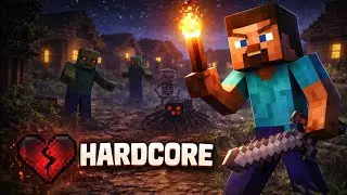 I Played Minecraft Hardcore Until I Died