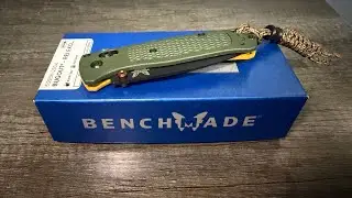 I’m beyond impressed! Benchmade 535 BK-2504 Bugout Knife Unboxing/First Impressions!