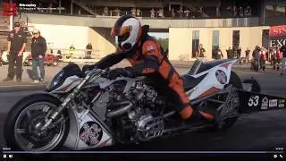 Jaska Salakari World fastest Top Fuel Twin 5.837 1/4 mile 2050Hp