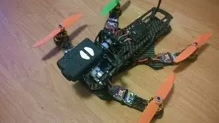 Mobius mini 2 axis gimbal test on Mobi250 quad