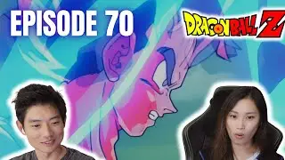 Making her FINALLY watch DBZ - Dragon Ball Z Episode 70 REACTION!!!