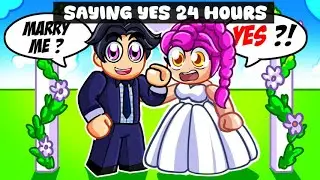 Rumi Says YES for 24 HOURS in Roblox! (Kpop Demon Hunters)