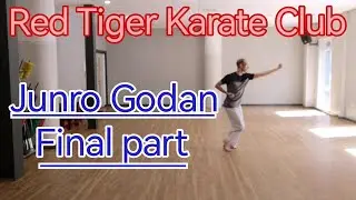 Junro Godan final part (slow) - Red Tiger Karate Club