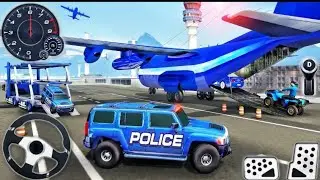 Army Car Transporter Simulator - Army Vehicle Transport Truck Games - Android Gameplay