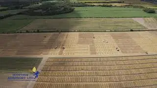 Drone footage of 2020 Winter Barley Harvest