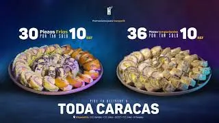 El mejor sushi en toda Caracas - Hurimi Sushi 💜