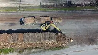Ljusdal's Timber Terminal