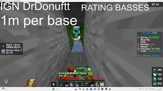DONUT SMP LIVE RATING BASSES 1M PER BASE
