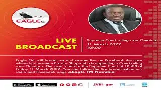 SUPREME COURT HEARING OVER OMATALA   11 MARCH 2022