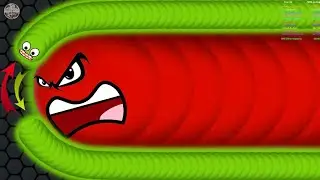 worms zone Magic gameplay | big food game | X POSE