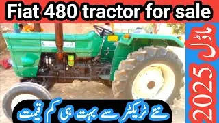 Fiat 480 tractor for sale model 2025 good condition low price tractor in Punjab Pakistan tractor