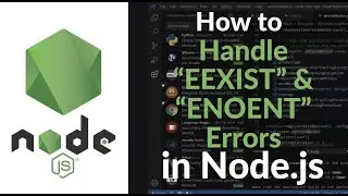 How to Handle EEXIST & ENOENT Errors in Node.js | File System Error Handling Guide
