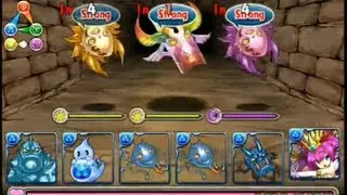 Puzzle & Dragons, Wednesday dungeon - Room of Mask Expert - Guide, Resolve team