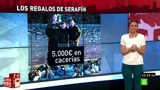 Un rifle y 5.000 euros en cacer&iacute;as, regalos a Seraf&iacute;n Castellano