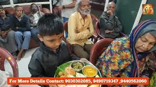 Part 1: Late sri. Vasu's Birthday celebrations @visionindfoundationhyd  by friends and family 