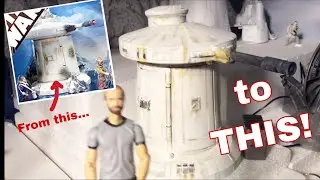 DIY Star Wars Hasbro Hoth Turret Custom repaint!