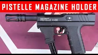 Pistelle X-68 Vertial Grip Magazine Holder
