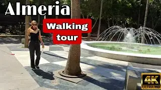 Almeria Spain [4k HDR] Beautiful City | Morning Walk 2025 Walking Tour May 2025 | Almeria Walk 28/05