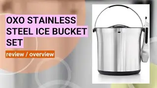Reviewing the OXO Ice Bucket and Tongs Set: A Must-Have for Your Home Bar!