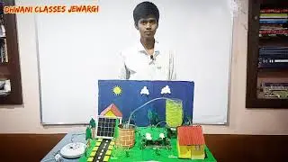 Solar Drip Irrigation// Science Exhibition// Class X Project model// Sangamesh S S