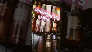 Unboxing My VS Haul. Stay tuned to see what l liked vs hated! #unboxingvideo