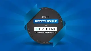 How to Sign Up / Install Optotax l Free GST Software