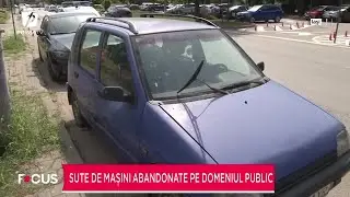 V&acirc;nătoarea de rable. Sute de mașini abandonate pe domeniul public.