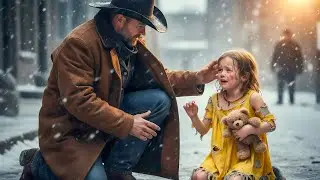 Left For Dead In A Blizzard, A Little Girl Was Saved By One Cowboy