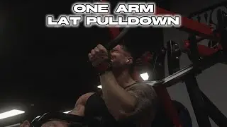 HOW TO PERFORM ONE ARM LAT PULLDOWN MACHINE