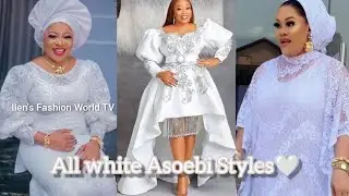 Latest White Lace Asoebi Styles: Stunning Asoebi for Owanbe Ankara Styles 2021