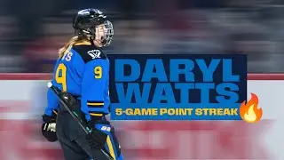 DARYL WATTS IS ON A HEATER 🔥 | 5-game point streak and 4-game goal streak
