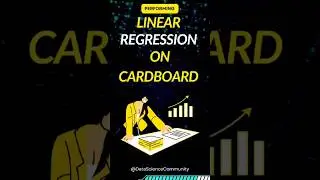Performing Linear Regression on Cardboard 