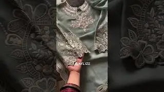 Elegant heavy Embroidered cotton Kurta Set | fashion haul #fashion #cotton #shorts #trending #dress
