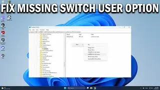 How To Fix &ldquo;Switch User&rdquo; Option Missing in Windows 10 or 11 - Easy Fix