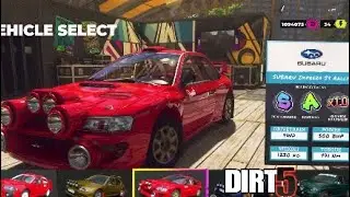 DIRT 5 Subaru Impreza S4 Rally Velocity Main Event: Ice Breaker East River Reverse, New York 90's Ra