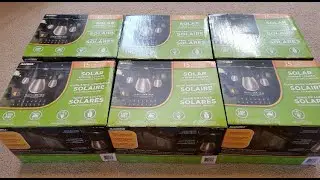 $14 SUNFORCE 35' FT 15 LED AUTOMATIC SOLAR STRING LIGHTS + WIRELESS REMOTE