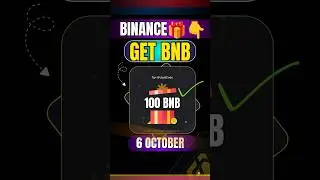 Red Packet Code in binance Today | Free BNB & BTC Giveaway | 6 Oct #binance #redpacket #viralshort