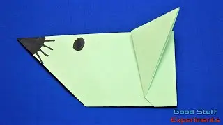 Origami Mouse - How to Make a Paper Mouse Face