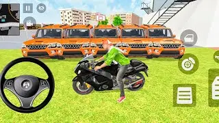 🇮🇳Indian Theft Auto Simulator🎮 Franklin Purchase 🆕Orange Scorpio Car Collection🤩 Hayabusa Bike🖤Game🎮
