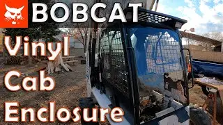 Установка и обзор комплекта для облицовки кабины Bobcat Vinyl
