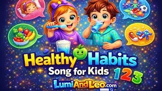 Healthy Habits Song for Kids 🌟 | Learn & Play With Lumi | Numbers & Fun  #fypシ #fypシ゚viral #fyp